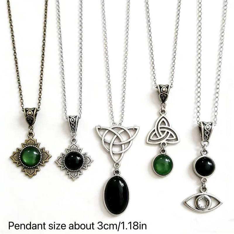Unique Gothic Hip Hop Style Pendant Necklace Trendy Versatile Punk Charm Necklace For Men And Women Personality Jewelry Gifts