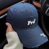 2025 New Navy Blue Wide Brim Baseball Cap Suitable for Round Face Big Head Raw Autumn and Winter American Blue Cap
