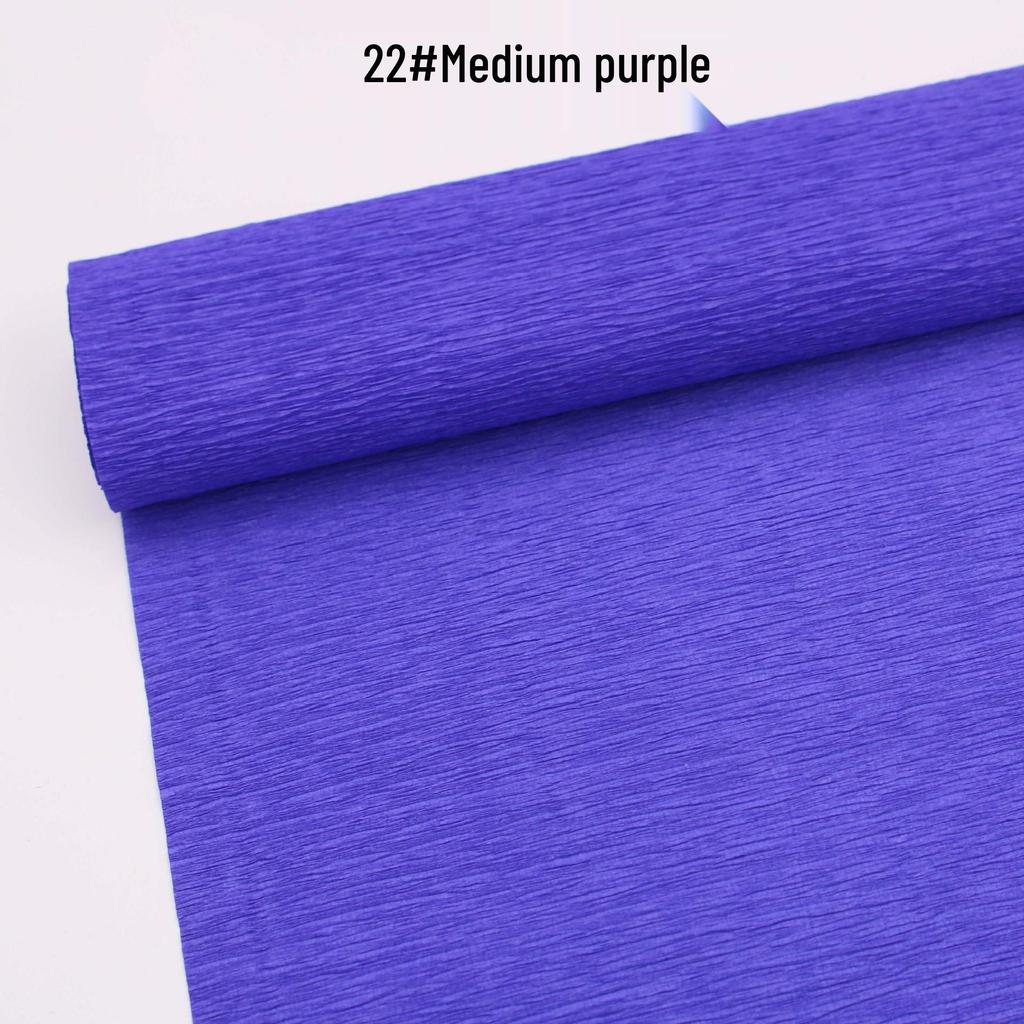 Colored Crepe Paper for DIY Floral Crafts and Packaging