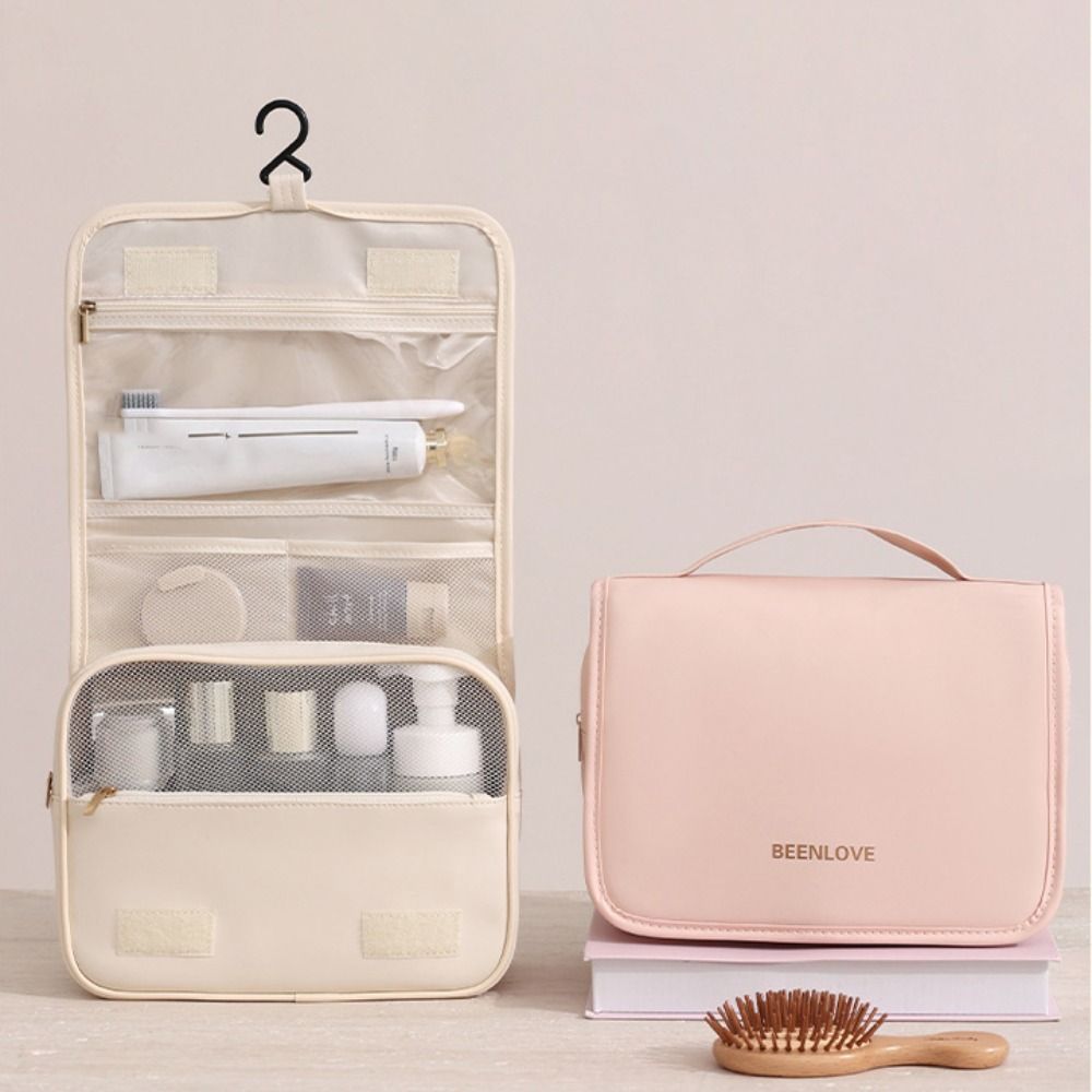 Large Capacity Large Cosmetic Bag Waterproof Travel Bag INS Dust-proof Storage Bag  Outdoor