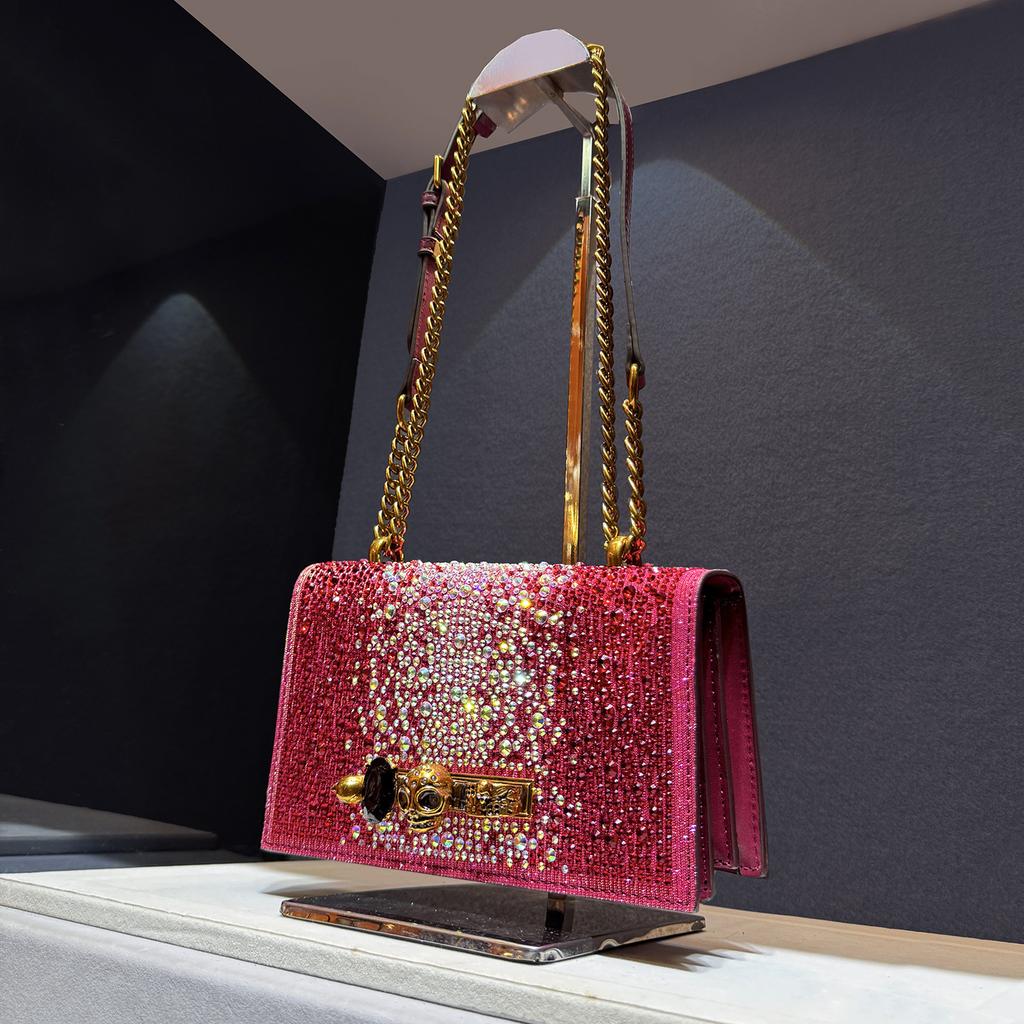 Borsa da sera, Borsa da cena, Borsa da abito, Borsa da banchetto versatile, Borsa a mano, Borsa a tracolla, Borsa a tracolla, Nuova Borsa alla moda Europea e Americana