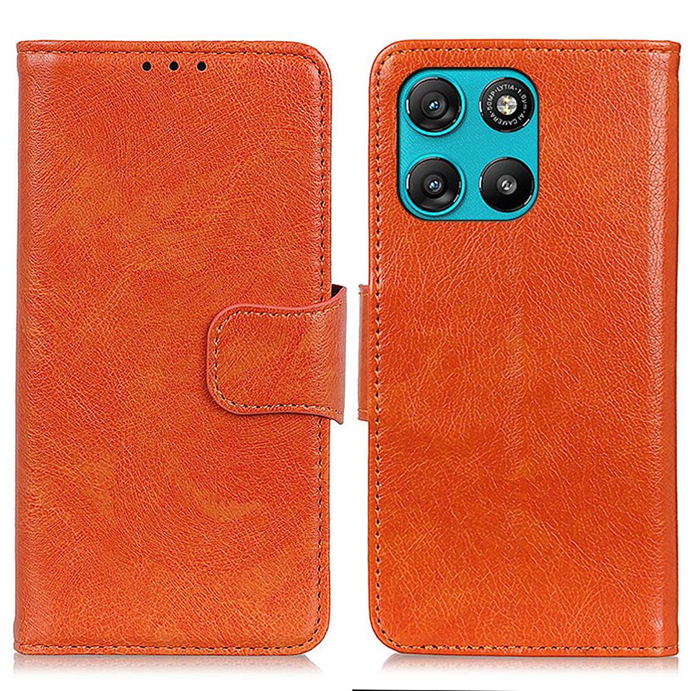 Phone Case For Motorola Moto G67 Power 5G/G57 Power 5G Nappa Texture Split Leather Wallet Phone Cover