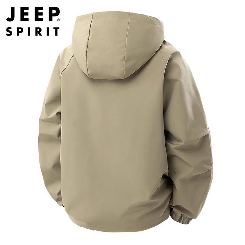 JEEP SPIRIT Men's Hooded Casual Jacket