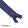 Zinc Alloy Pull Tab No. 3 Invisible Nylon Edge Zipper