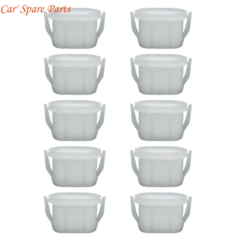 Y4UA 10Pcs Replacement Car Tailgate Mat Fasteners Rear Trunk Pad Clip Universal Fastener Retainers 7703081233 Auto Accessory China Mainland