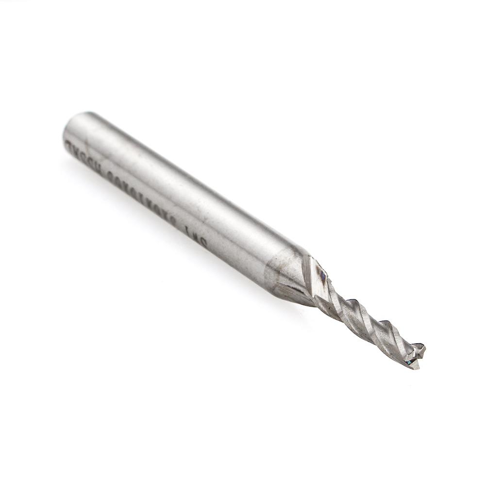 Diameter 3mm 3 Flute HSS & Aluminium End Mill Cutter CNC Bit Extended Incisive Strong And Durab