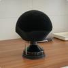 Support de prothèse capillaire Base à ventouse Support de coiffage Surface floquée Tête de mannequin