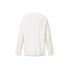 Levis FW23 Solid Color Crew Neck Pullover Long Sleeve Sweatshirt Men sweatshirt White A1851-0010