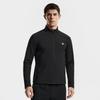 Fila Fitness Series Simple Classic Casual Sports Training Comfortable Versatile Knitted Jacket Men Jackets Deep-Black A11M611504FBK