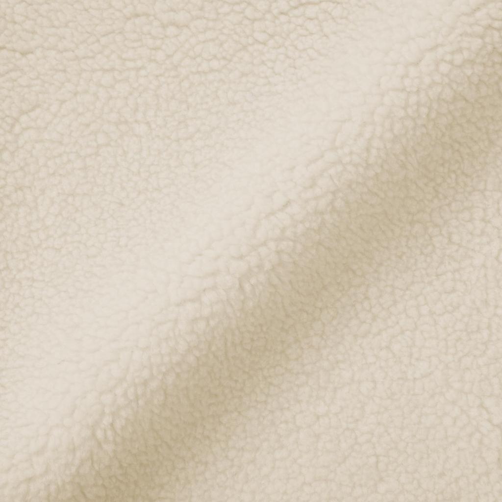 MUJI Boa Fleece XL Women's Vest, BB2T8A5A, Ivory, Women's