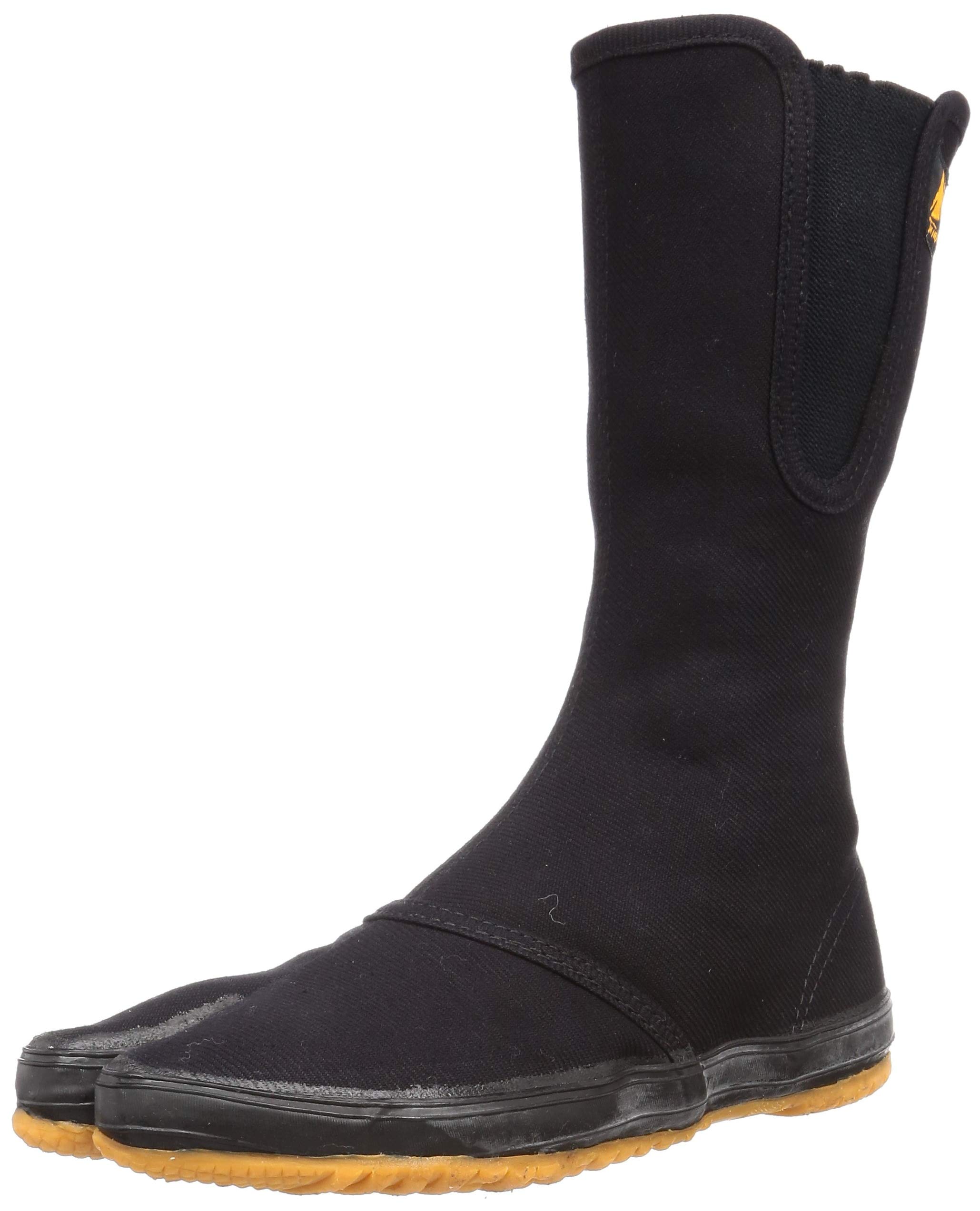 

Рабочие ботинки Twin Hooves Light Tabi Black [Sokaido] Мужские чёрный