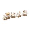 Handicrafts Christmas Wooden Train Christmas Christmas Decorations Wooden Handicrafts  Toys