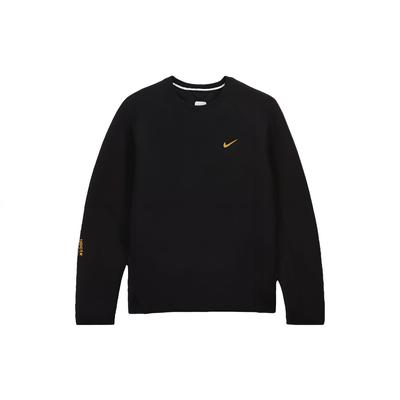 Nike X NOCTA Tech Fleece Crew (Asia Sizing) Black Unisex Streetwear FD8458-010