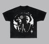 Punk Goth Rage Street Trendy Brand Graphic Tee Cotton Unisexs Unisexs Tshirt Summer Streetwear