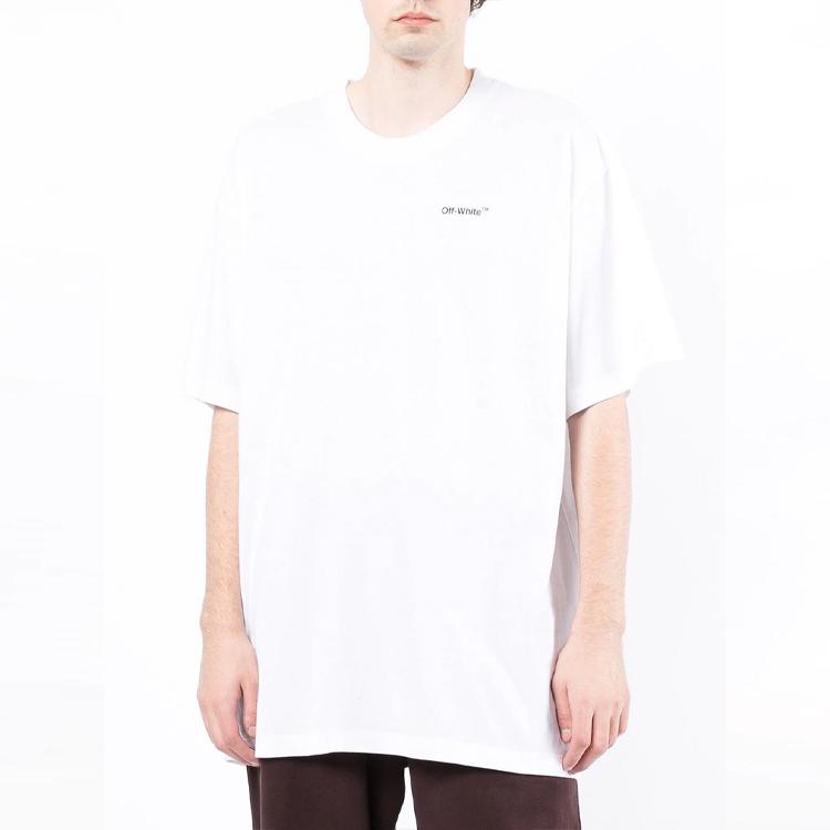 OFF WHITE Caravaggio Arrow Over T Shirt OMAA038C99JER0050110