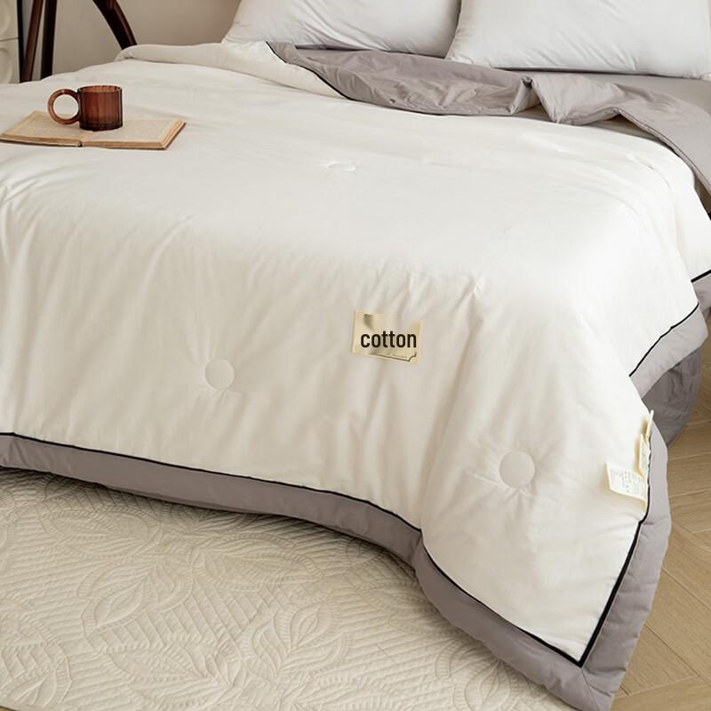 Muji Prana Bawełna Płukana Kołdra na Cały Rok