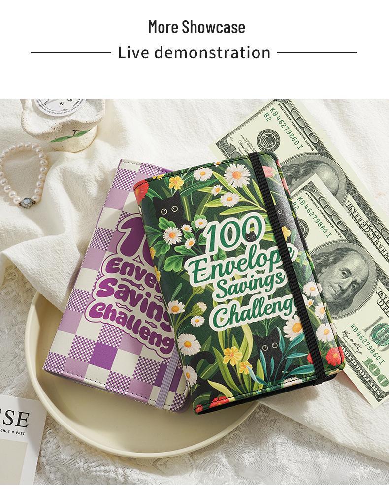 100-Day Cross-Border Money Saving Envelope Budget Book