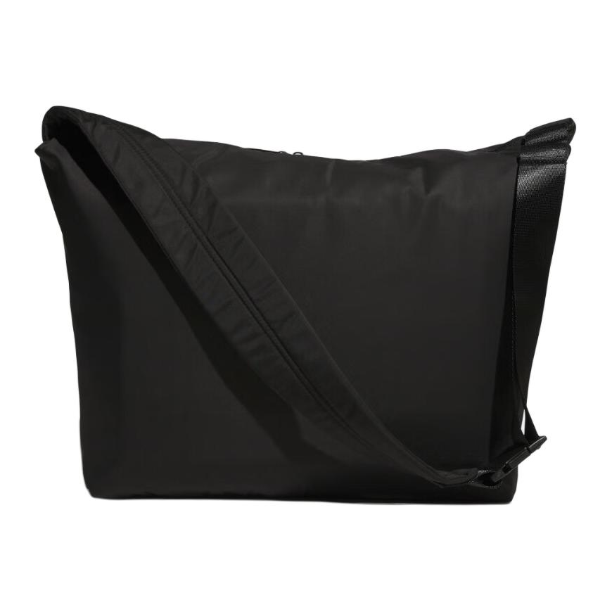 New Adidas Recycled Polyester Shoulder Bag, Crossbody Bag Unisex Black JN3786