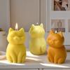 Premium Silicone Cats Candle Mold 3D Design Thermal Resistant 3D Candle Making Mold Ideal For Handmade Gifts
