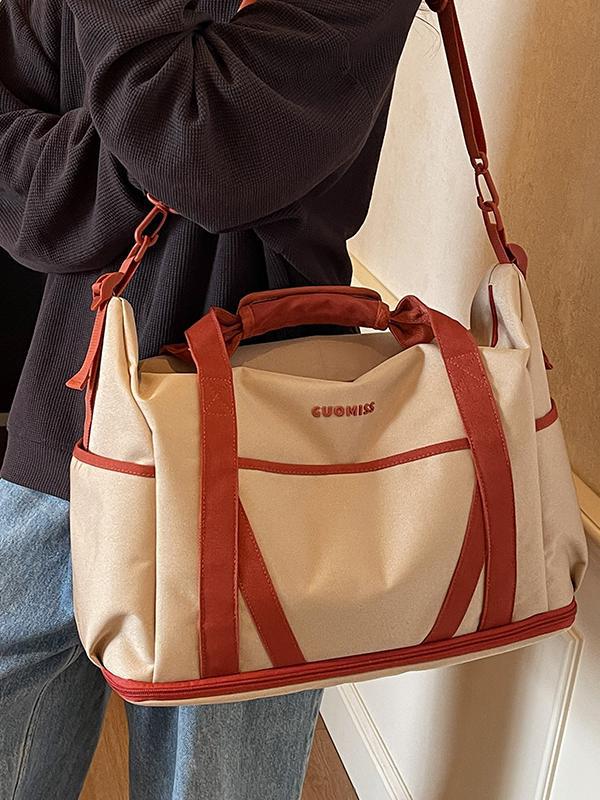 Unisex Reise-Tasche mit großem Fassungsvermögen und geringem Gewicht: Perfekt für Geschäftsreisen, Kurztrips, Sport oder Mutterschaftsaufbewahrung.