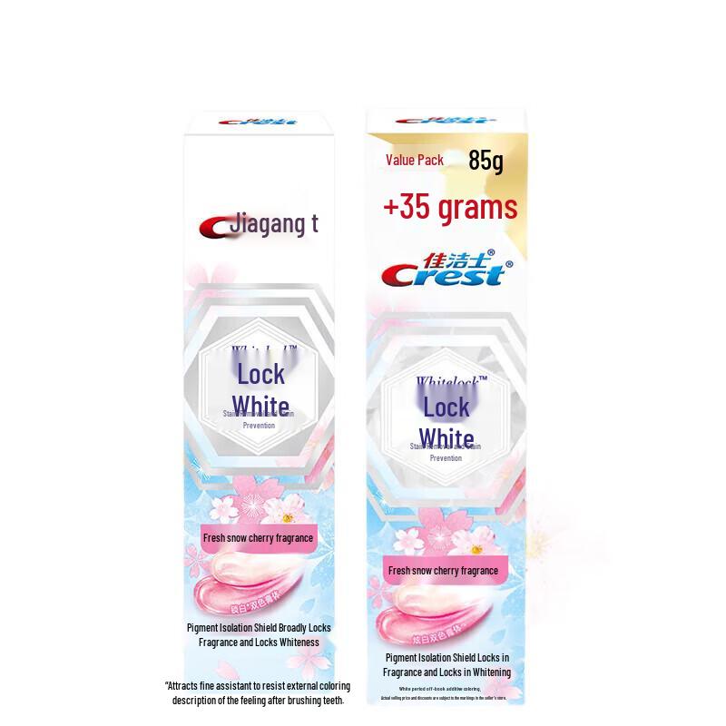 Crest Dual-Color Whitening Toothpaste