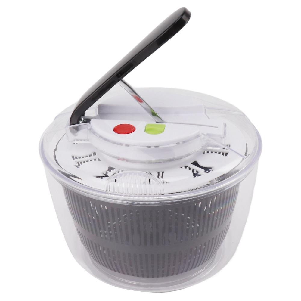 Black Transparent White Vegetable Dryer Plastic Lettuce Spinner Vegetable Dehydrator  Salad Lovers