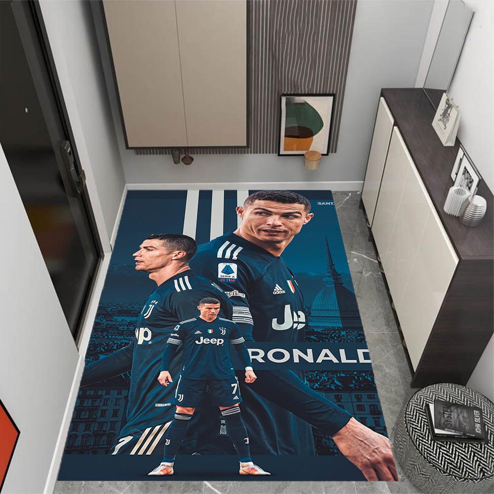 Champion's Glory Celebration Floor Mat Perfect for Dormitory Living Rooms Balcony Study room Anti-slip Rug Office home decor Wedding Party Gift
