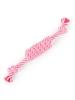 1 Pcs 27CM Dog Toys Funny Cotton Rope Toys For Small Puppy Dogs Pet Chew Toys Pet Supplies Random Colors