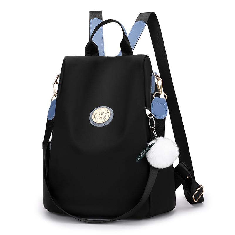 Dámský batoh Oxford Velkokapacitní crossbody batoh proti krádeži