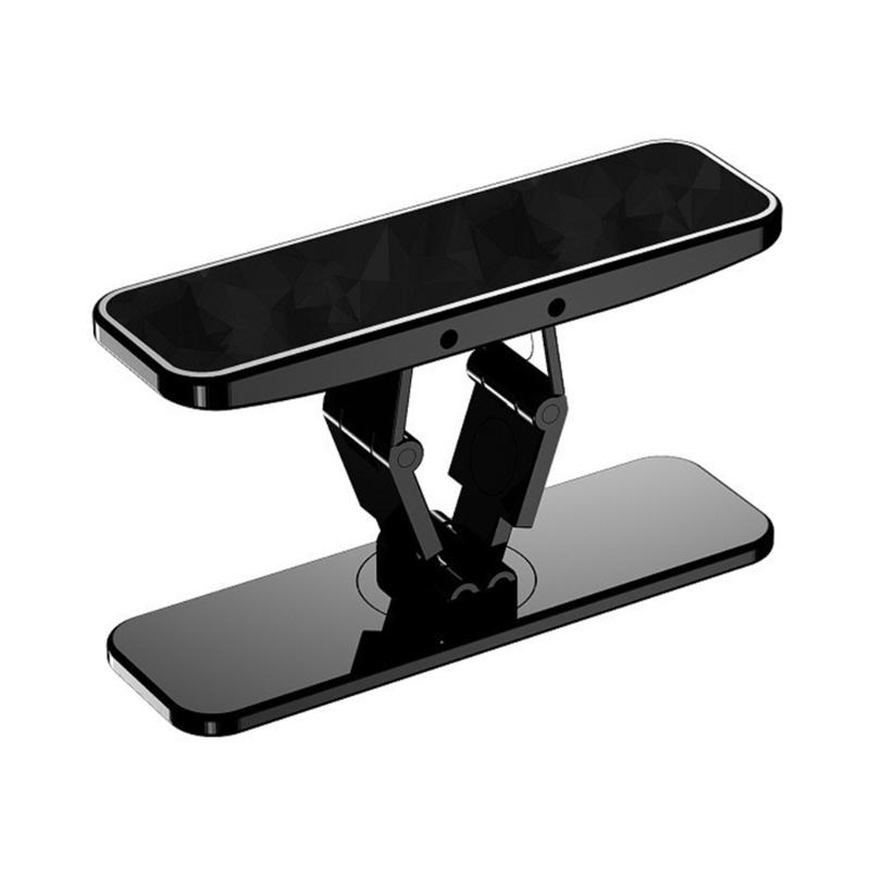 Stable Adjustable Phone Holder Magnetic Adsorption Bracket Kickstand 360 Swivels Design Universal For Smartphones чёрный