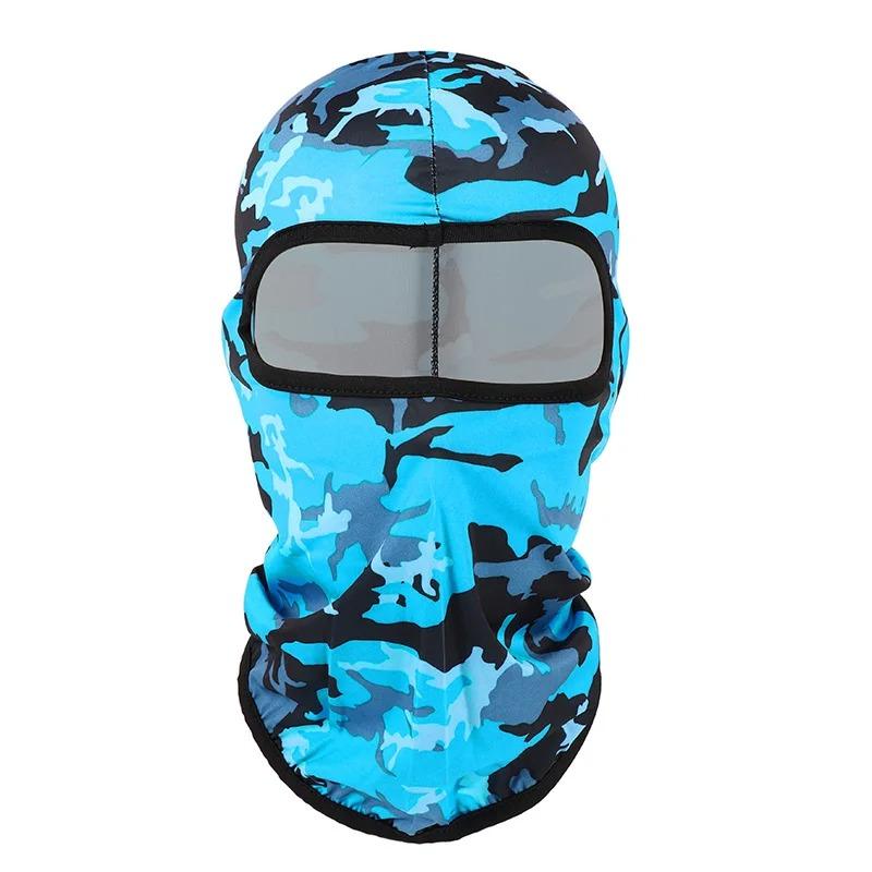 Motorcykel Cykel Vindtæt Ansigtsmaske Camouflage Fiskeri Halsrør Åndbar UV Solbeskyttelse Cykling Ansigtsmaske