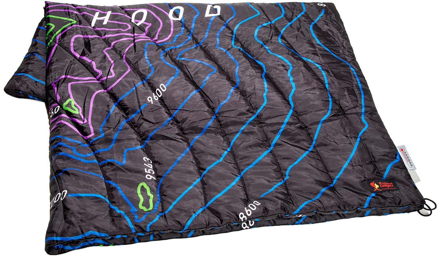 

Oregonian Camper Blanket Padding Blanket Topo Neon OCA2223TN