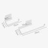 Kitchen Tissue Holder Hanging Toilet Roll Paper Holder Kitchen Paper Towel Rack Bathroom Cabinet Door Hook Holder Organizer