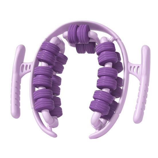 28 Rollers Leg Massage Anti-Cellulite Lymphatic Drainage Deep Tissue Therapy Thighs Arm Back Shoulder Calf Muscle Relaxation Massage Tool