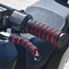 4 Pièces/Ensemble Universel Moto Vélo Guidon Mousse Éponge Housse de Poignée Antidérapante Douce Housse de Frein à Main Accessoires de Modification