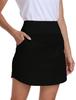 YIRUIYA Golf Skirt with and Breathable Inner Pants for and Running Women's Pockets, Breathable, Quick-Drying, Sports, Fitness, Training,
