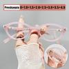 Fashion Cat-Eye Foldable Presbyopia Glasses Portable Versatile Unisex HD Reading Glasses with Plus Diopters Eye Protection