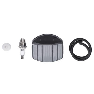Luftfilter Kraftstofffilter Kraftstoffleitung Zündkerzen-Set passend für Husqvarna 357 357XP 359