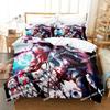 Game VOEZ Bettwäsche-Set, Einzelbett, Doppelbett, Queensize-Bett, Kingsize-Bett, Schlafzimmer für Erwachsene und Kinder, Bettbezug-Set, 3D-Druck, Anime-Bettlaken-Set