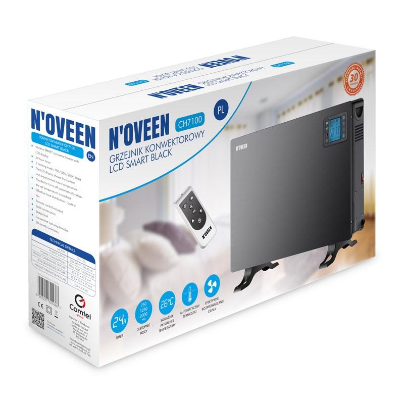 Încălzitor cu convecție Noveen CH7100 LCD inteligent negru
