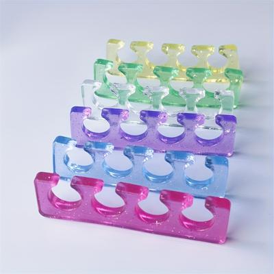Morbido Separatore in Silicone per Dita e Piedi Strumento per Nail Art per Cura Manicure e Pedicure