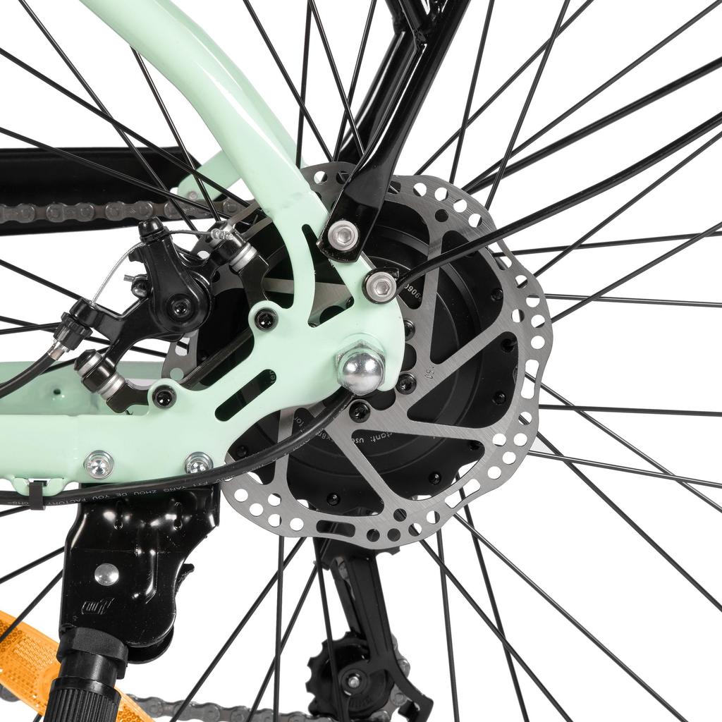 HILAND AMB652 Bicicletă Electrică de Oraș pentru Adulți cu Scaun Anvelope Off-Road 26 Inch Motor 250W Baterie 36V10.4AH Bicicletă Electrică de Munte