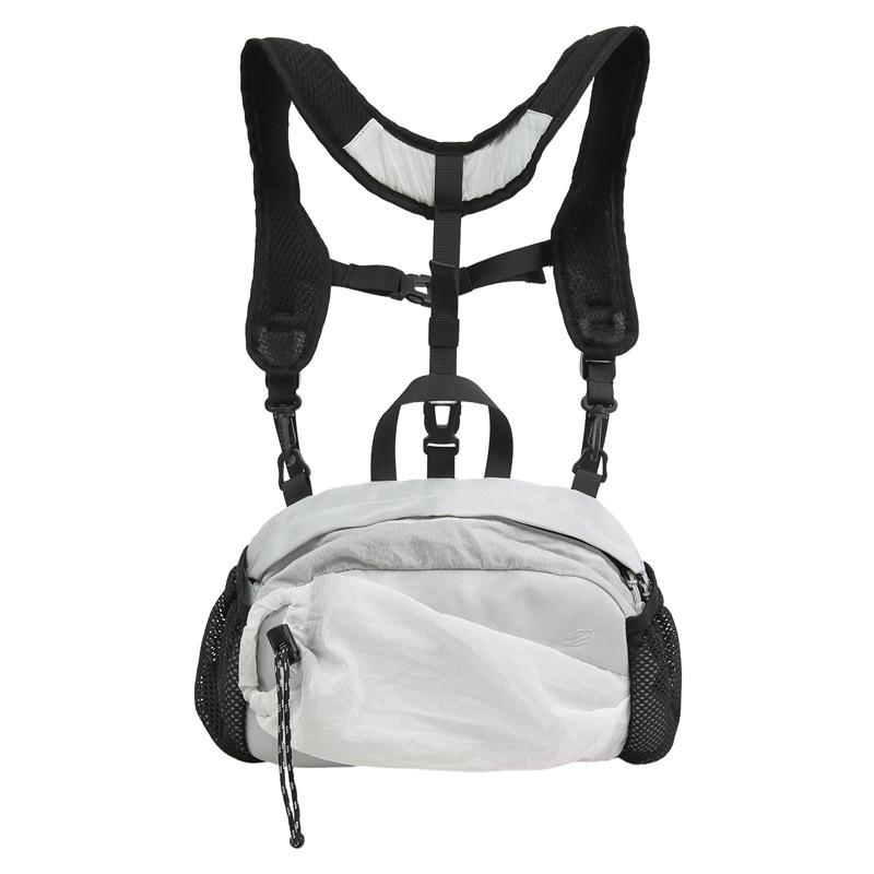 Unisex Outdoor Hiking Hiking Bag Personality Cool Multifunctional Crossbody Breast Bag Travel Storage Bag