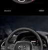 Custom Hand-Stitched Steering Wheel Cover for Toyota Camry, Corolla, RAV4, and Wildlander