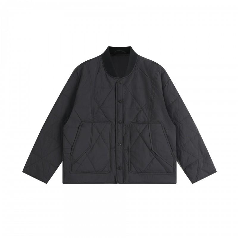 Mens Winter Quilted Puffer Jacket 90% White Duck Down Warm Casual Stand Collar Coat