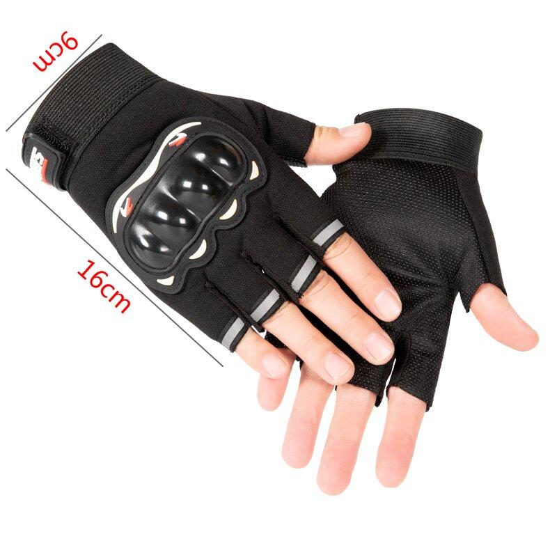 Motorcycle Touchscreen Gloves, Impact-Resistant Breathable Protective Gloves for Cycling & Sports