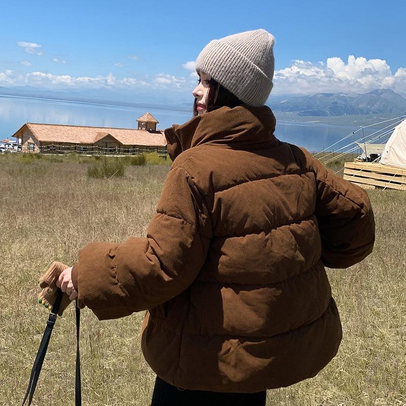 New cotton-padded clothes women's winter short loose thickened small jacket cotton-padded jacket trendy cotton-padded clothes