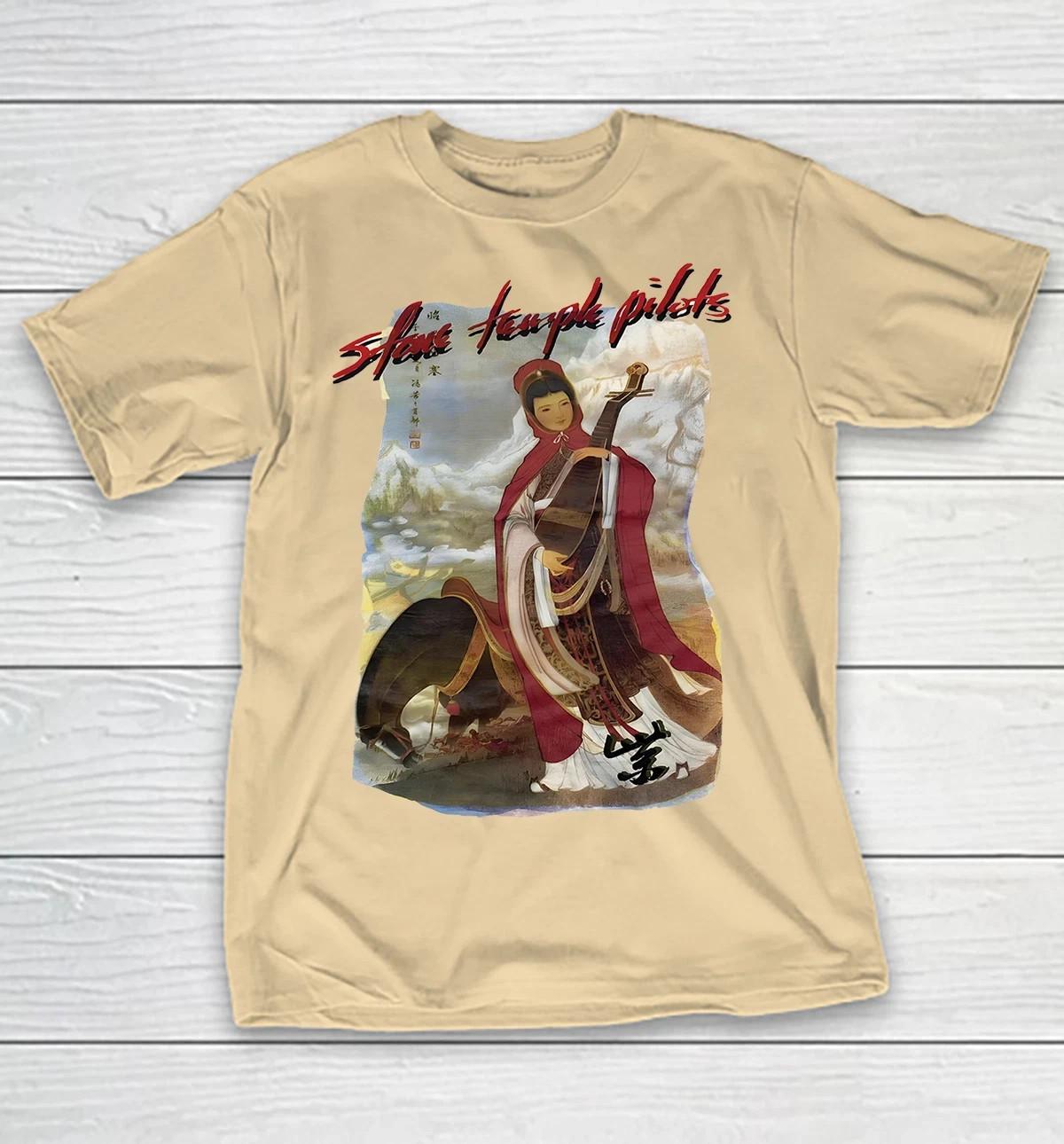 Stone Temple Pilots Purple Tour 1994 T-Shirt Cotton Sand Unisex S to 5XL XXXXL