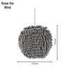 Chenille Hanging Absorbent Hand Towel Ball