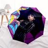 1pc Wednesday Umbrella Themed High-quality Umbrella,Automatic Opening and Closing Umbrella,Multi-functional Umbrella G0811365
